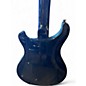 Used PRS SE Soapbar II Trans Blue Solid Body Electric Guitar
