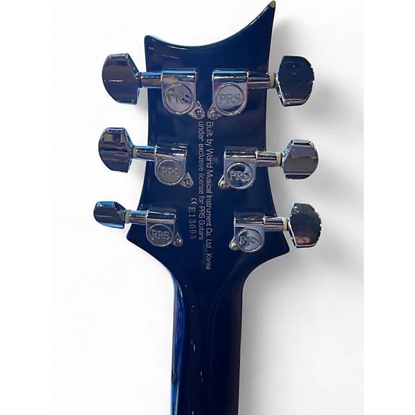 Used PRS SE Soapbar II Trans Blue Solid Body Electric Guitar