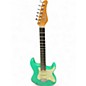 Used Schecter Guitar Research Nick Johston Traditional Atomic Green Solid Body Electric Guitar thumbnail