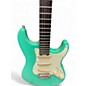 Used Schecter Guitar Research Nick Johston Traditional Atomic Green Solid Body Electric Guitar