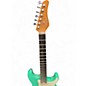 Used Schecter Guitar Research Nick Johston Traditional Atomic Green Solid Body Electric Guitar