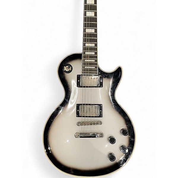 Used Epiphone Les Paul Custom SILVERBURST Solid Body Electric Guitar