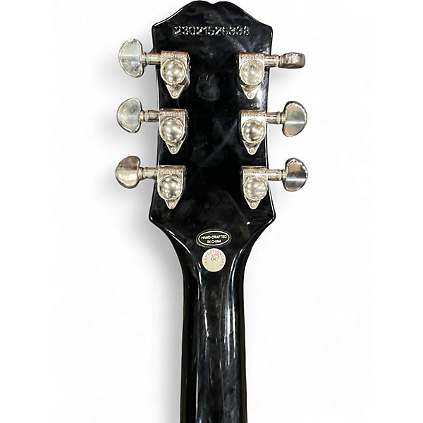 Used Epiphone Les Paul Custom SILVERBURST Solid Body Electric Guitar