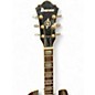 Used Ibanez AF95-TK-12-01 Flametop Brown Hollow Body Electric Guitar