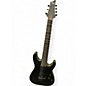 Used Schecter Guitar Research Diamond Series 7 String Black Solid Body Electric Guitar thumbnail