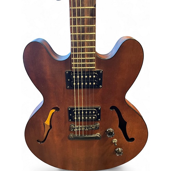 Used Epiphone Dot Studio Worn Brown Hollow Body Electric Guitar