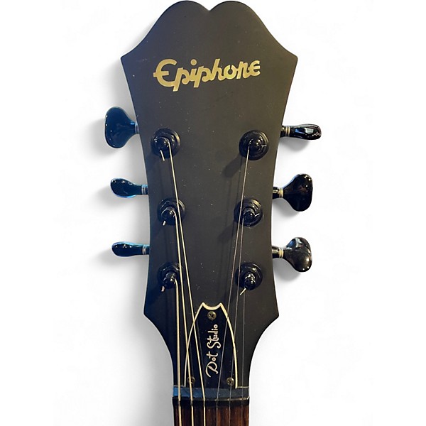 Used Epiphone Dot Studio Worn Brown Hollow Body Electric Guitar