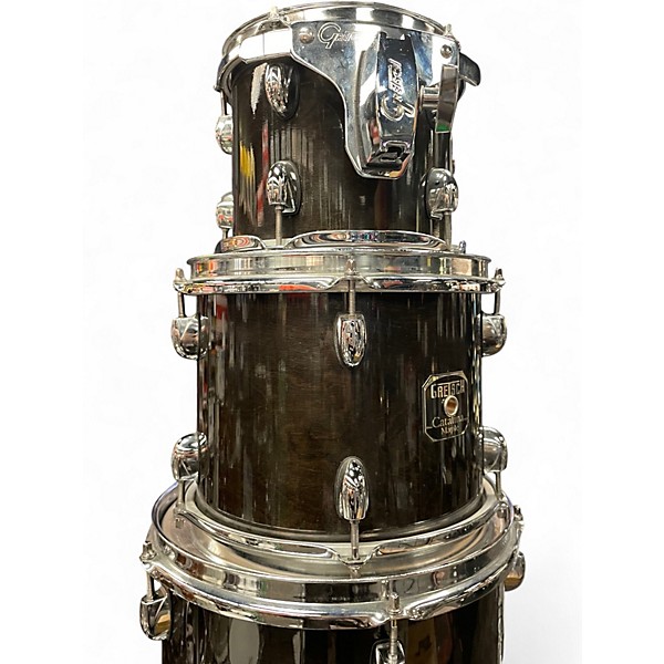 Used Gretsch Drums 6 Piece Catalina Maple Black Drum Kit