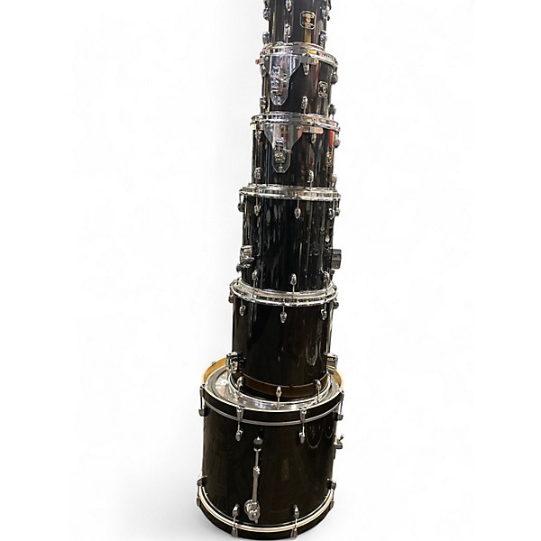 Used Gretsch Drums 6 Piece Catalina Maple Black Drum Kit