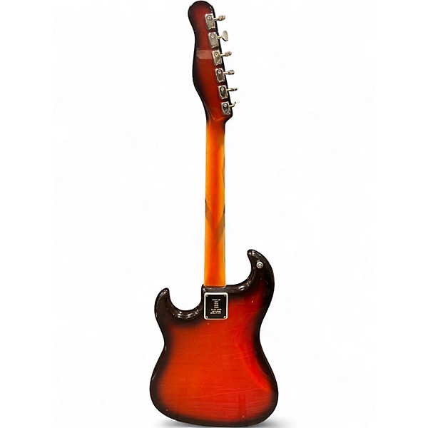 Vintage 1964 Burns By Ampeg Wild Dog 2 Tone Sunburst Solid Body Electric Guitar