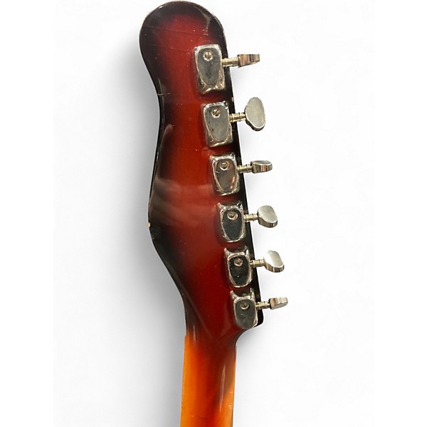 Vintage 1964 Burns By Ampeg Wild Dog 2 Tone Sunburst Solid Body Electric Guitar