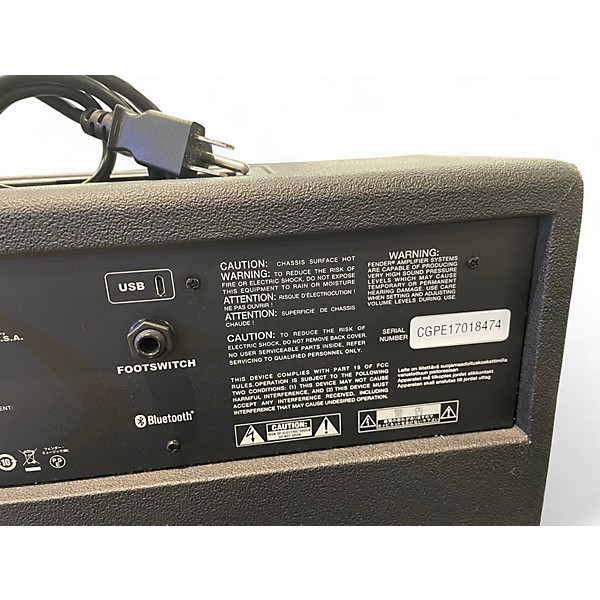 Used Fender GT40 Guitar Combo Amp