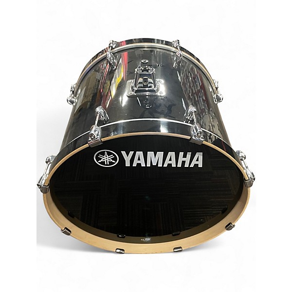 Used Yamaha 5 Piece Stage Custom Black Drum Kit