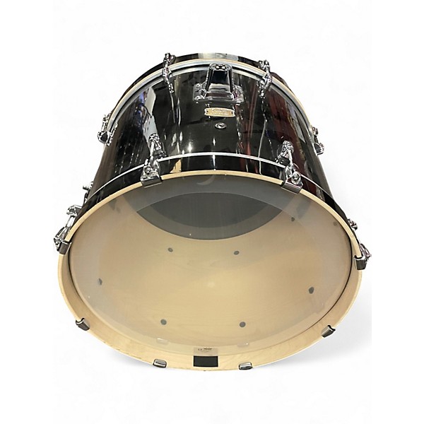 Used Yamaha 5 Piece Stage Custom Black Drum Kit