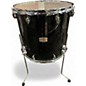 Used Yamaha 5 Piece Stage Custom Black Drum Kit