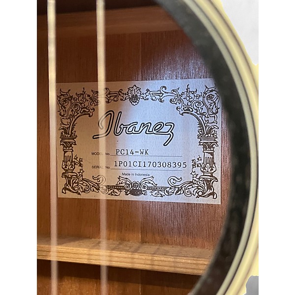 Used Ibanez PC14WK Black Acoustic Guitar