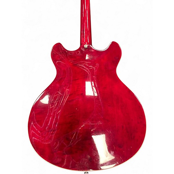 Used Washburn HB30 Cherry Hollow Body Electric Guitar