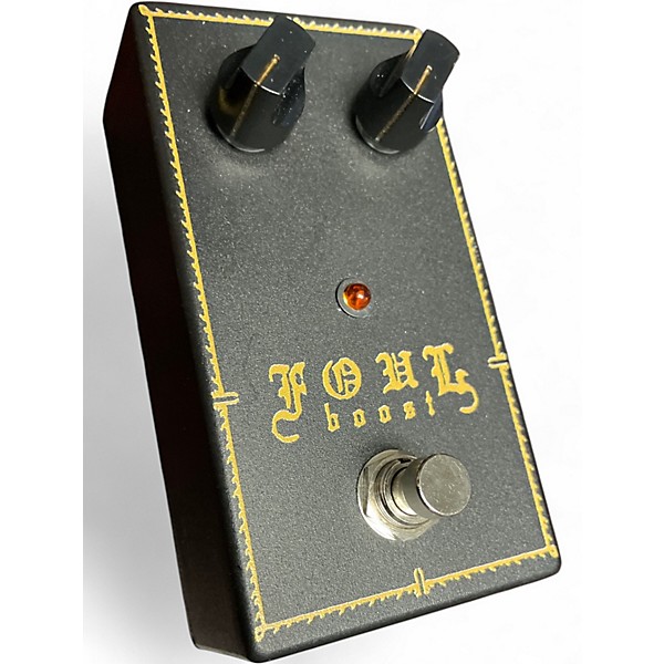 Used Foul Sounds Foul Boost Effect Pedal