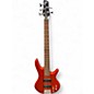 Used Ibanez GSR205 5 String ORANGE METALLIC Electric Bass Guitar thumbnail