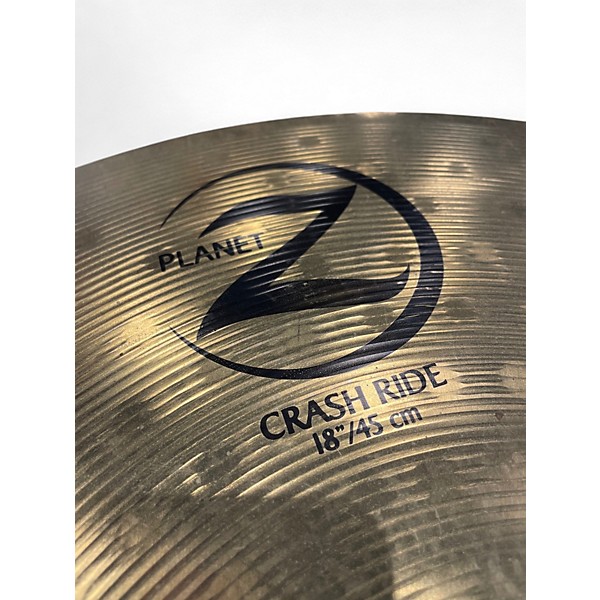 Used Zildjian 18in Planet Z Crash Cymbal