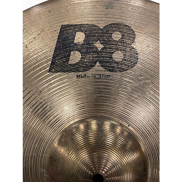 Used SABIAN 20in B8 Ride Cymbal