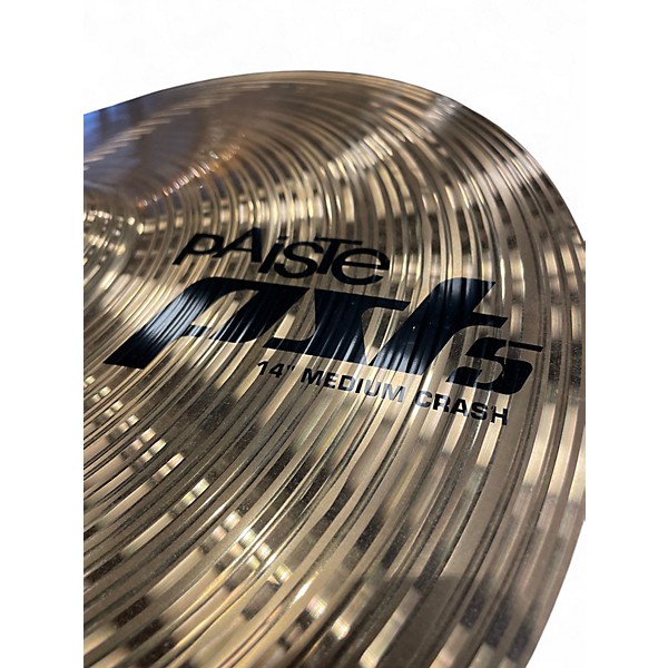 Used Paiste 14in PST5 Crash Ride Cymbal