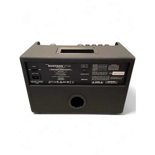 Used Fender Mustang GT 40 40W 2X6.5 Guitar Combo Amp