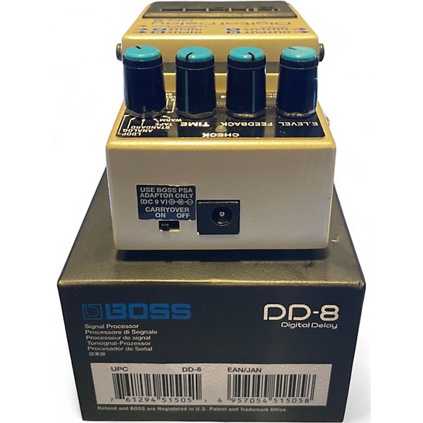 Used BOSS DD8 DIGITAL DELAY Effect Pedal