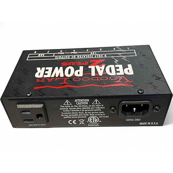 Used Voodoo Lab Pedal Power 2+ Power Supply