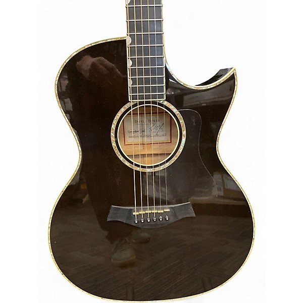 Used Taylor DDSM Doyle Dykes DARK BROWN Acoustic Electric Guitar
