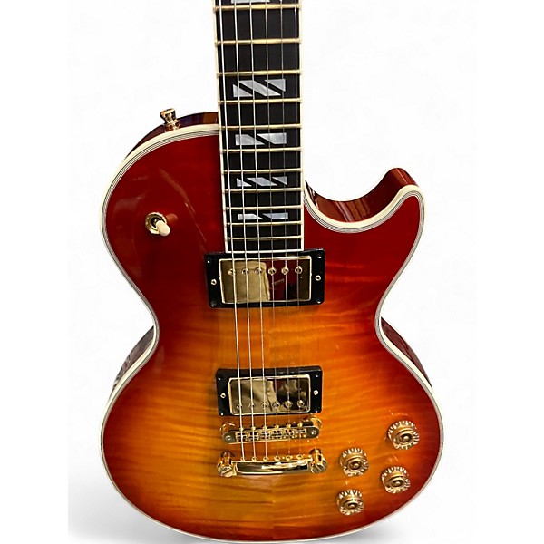 Used 2003 Gibson Les Paul Supreme Cherry Sunburst Solid Body Electric Guitar