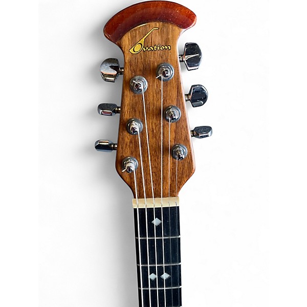 Vintage 1981 Ovation Balladeer Natural Acoustic Guitar