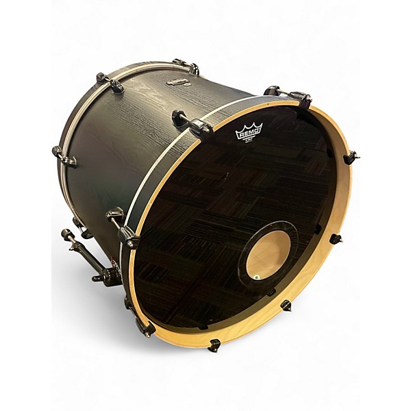 Used Mapex 4 Piece Mars Birch 5-Piece Special Edition Shell Pack  Black Drum Kit