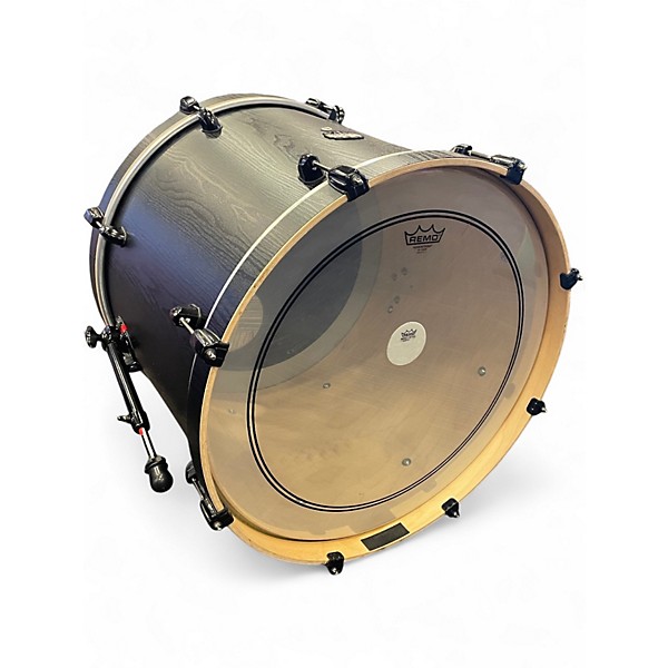 Used Mapex 4 Piece Mars Birch 5-Piece Special Edition Shell Pack  Black Drum Kit