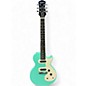 Used Epiphone Les Paul SL Turquoise Solid Body Electric Guitar thumbnail
