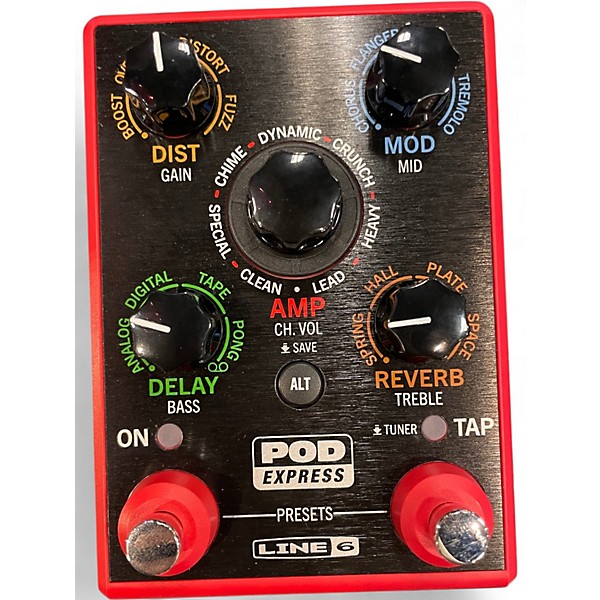 Used Line 6 Pocket Pod Express Amp Modeler Effect Processor