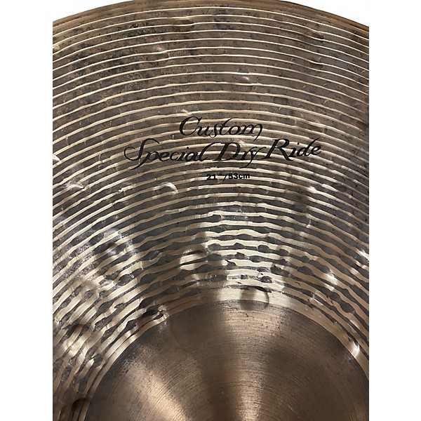 Used Zildjian 21in K Custom Special Dry Ride Cymbal