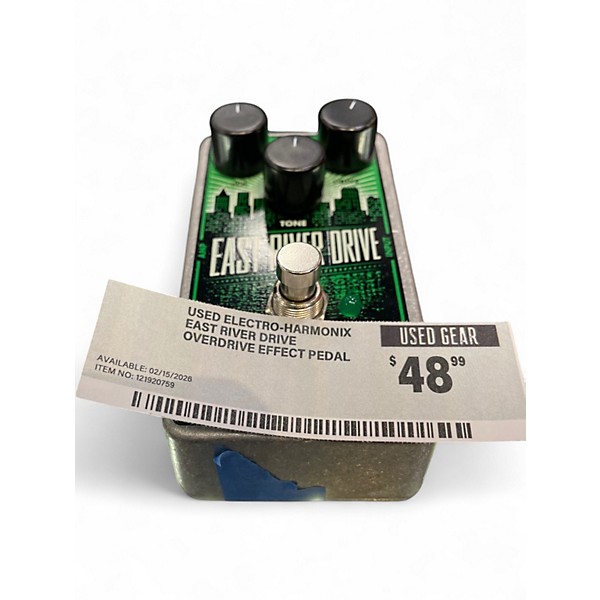 Used Electro-Harmonix East River Drive Overdrive Effect Pedal
