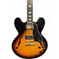 Used Epiphone ES335 Pro 2 Color Sunburst Hollow Body Electric Guitar