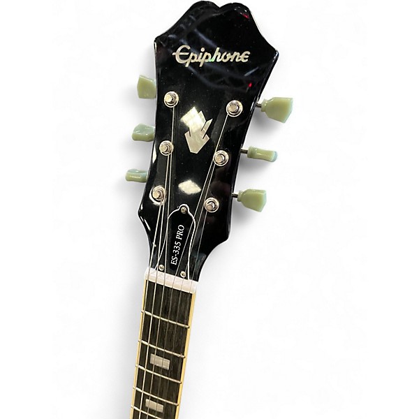 Used Epiphone ES335 Pro 2 Color Sunburst Hollow Body Electric Guitar