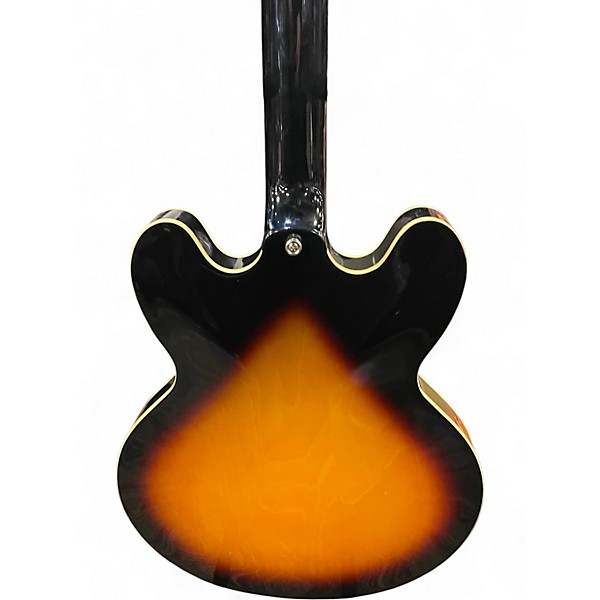 Used Epiphone ES335 Pro 2 Color Sunburst Hollow Body Electric Guitar