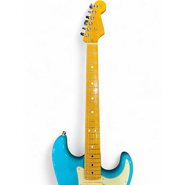 Used Fender American Professional II Stratocaster MIAMI BLUE Solid Body Electric Guitar