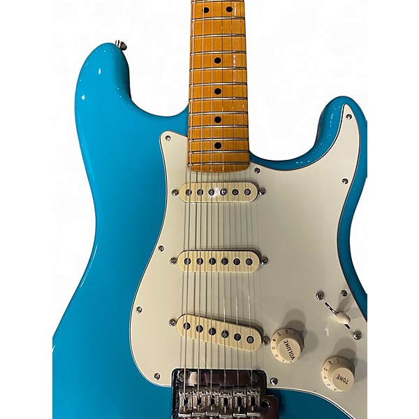 Used Fender American Professional II Stratocaster MIAMI BLUE Solid Body Electric Guitar
