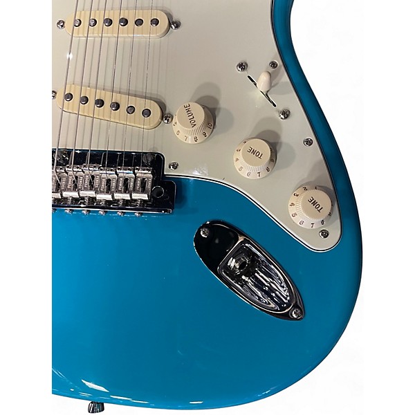 Used Fender American Professional II Stratocaster MIAMI BLUE Solid Body Electric Guitar