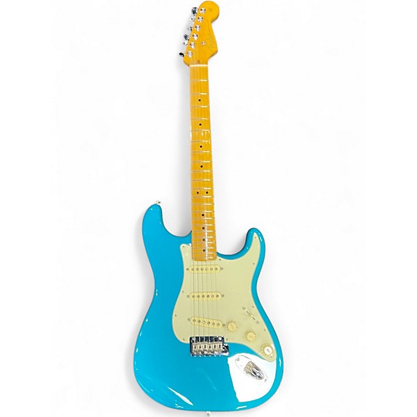 Used Fender American Professional II Stratocaster MIAMI BLUE Solid Body Electric Guitar