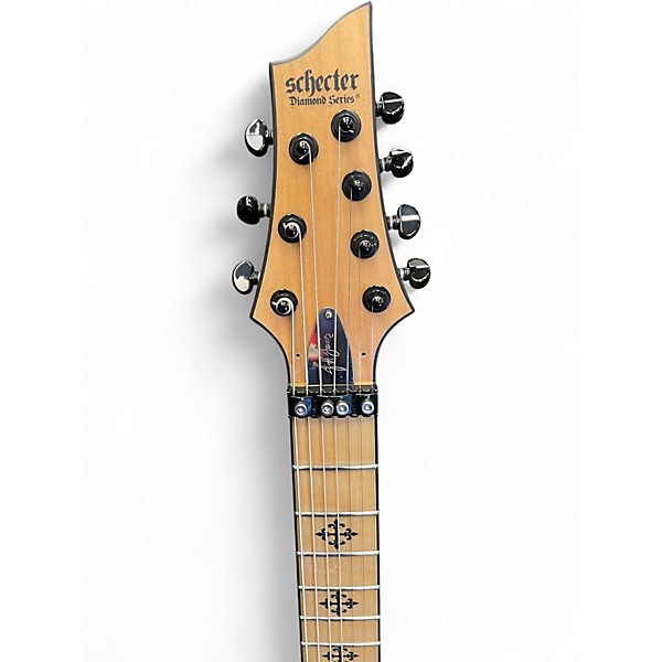 Used Schecter Guitar Research Jeff Loomis Signature Floyd Rose Vampyre Red Solid Body Electric Guitar