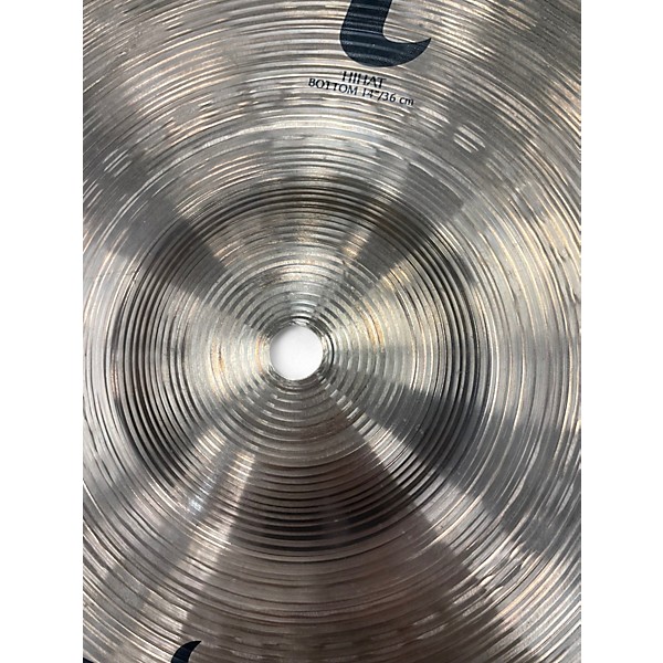 Used Zildjian 14in ILH14HT Hi-Hat Top Cymbal