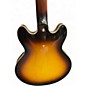 Used Gibson Cusatom Shop R5339 Tobacco Burst Hollow Body Electric Guitar