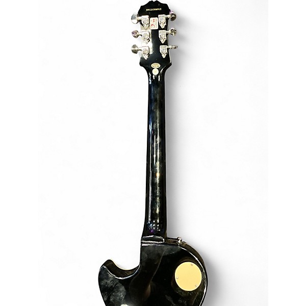 Used Epiphone Les Paul Standard Ebony Solid Body Electric Guitar