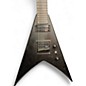 Used Jackson js22-7 king v Black Solid Body Electric Guitar